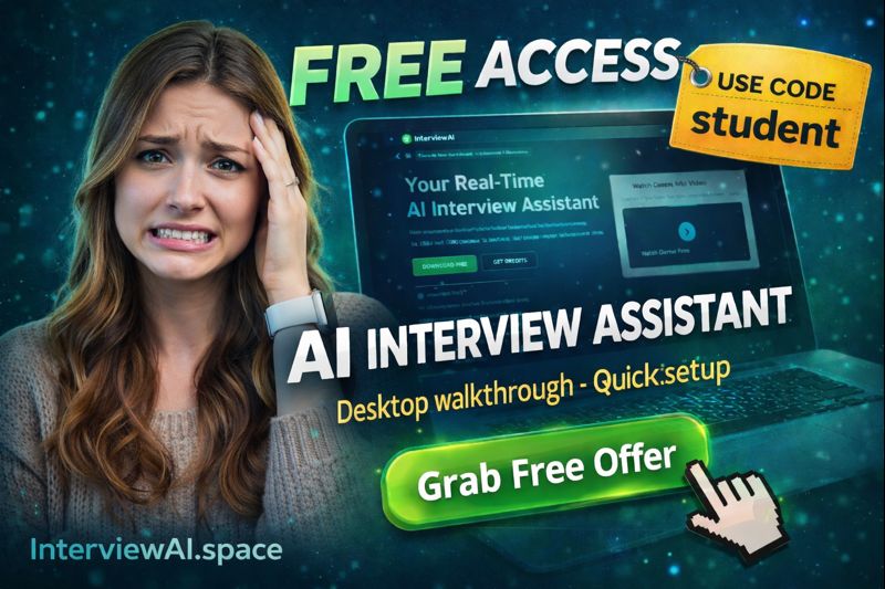 Interview AI demo poster